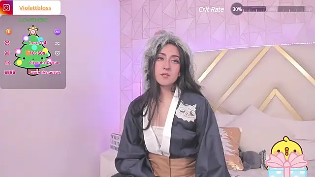 Violettbloss online show from 12.20.24
