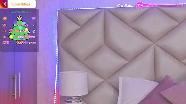Violettbloss online show from 12.21.24
