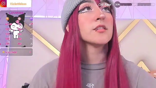 Violettbloss online show from 02.12.25