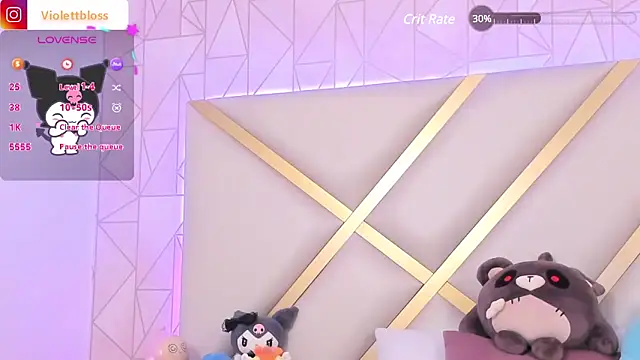 Violettbloss online show from 02.13.25