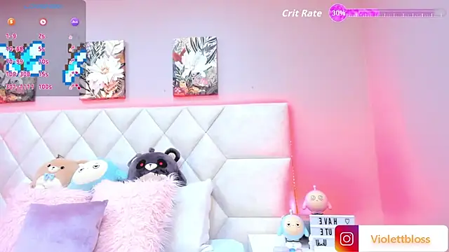 Violettbloss online show from 09.19.25