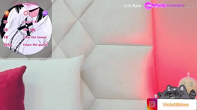 Violettbloss online show from 09.20.25