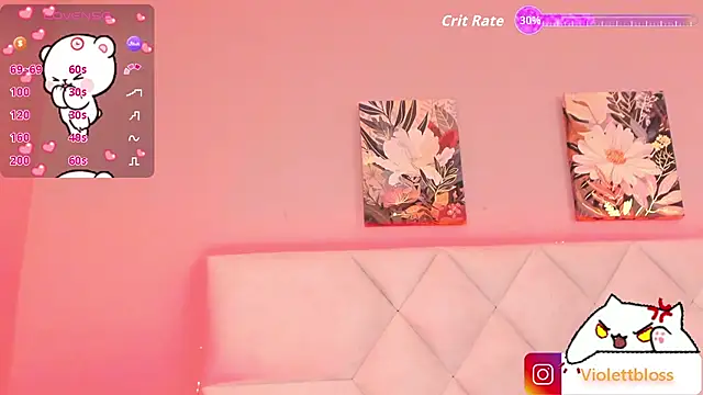 Violettbloss online show from 09.24.25