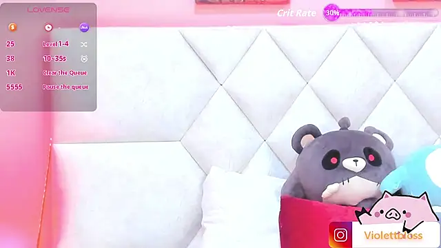 Violettbloss online show from 09.25.25