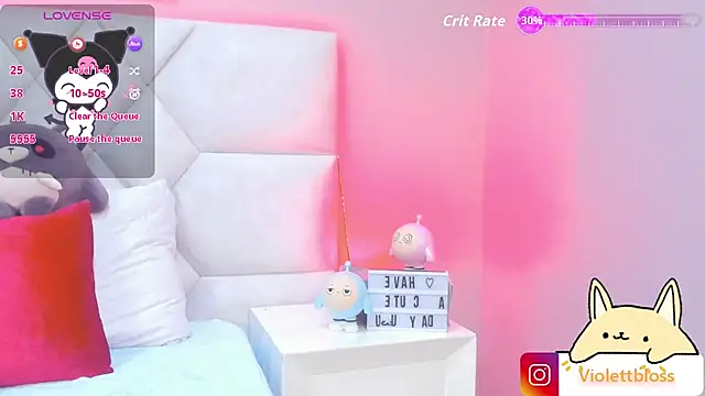 Violettbloss online show from 09.26.25