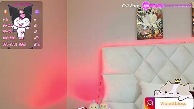 Violettbloss online show from 10.01.25