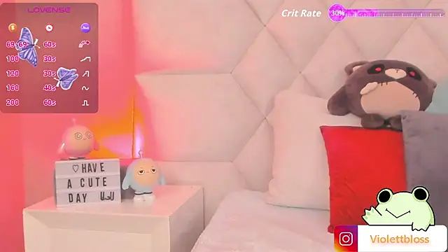 Violettbloss online show from 10.11.25