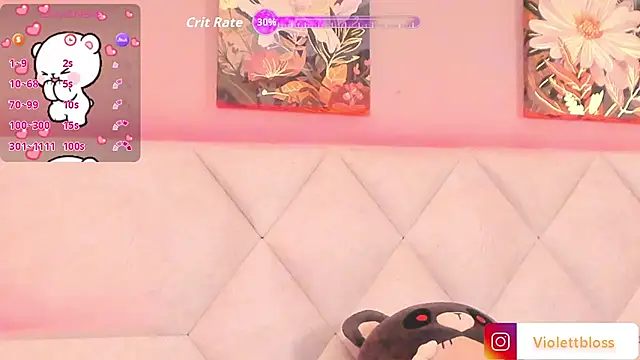 Violettbloss online show from 11.13.25