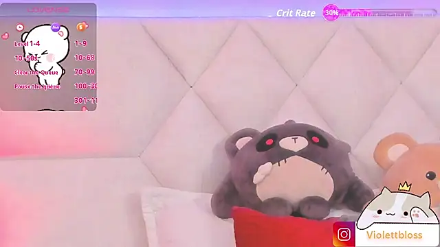 Violettbloss online show from 11.19.25