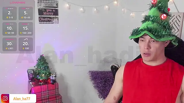 Alan hadid1 online show from 12.19.24