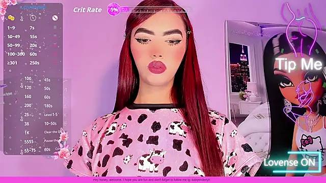 Babyenderlyn online show from 11.06.25