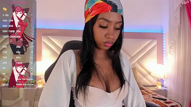 Snapshot of _Shayra_ chatting on 02.25.26 Shayra online show from 02.25.26