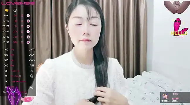 Snapshot of CindyHK chatting on 01.02.25 CindyHK online show from 01.02.25