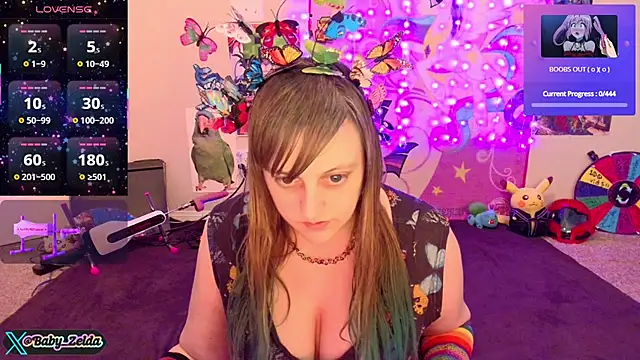 BabyZelda online show from 01.26.25