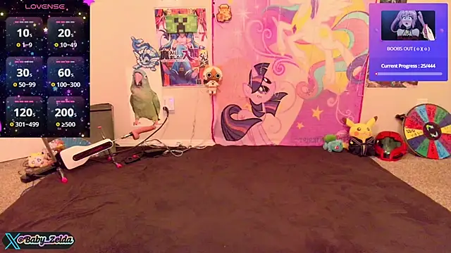 BabyZelda online show from 01.28.25