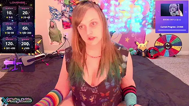 BabyZelda online show from 03.04.25