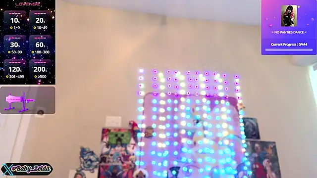 BabyZelda online show from 09.14.25