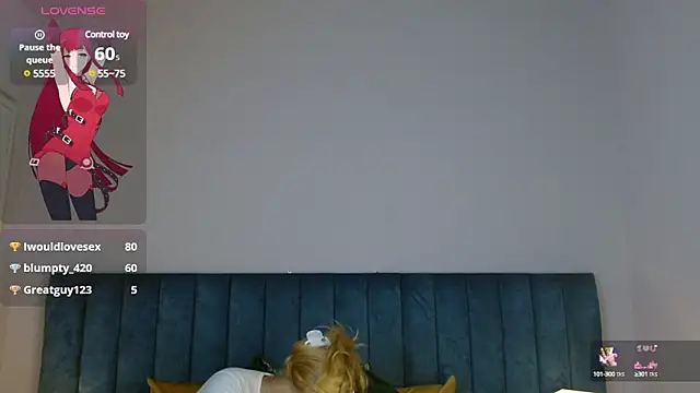 april bunnyy online show from 02.13.25