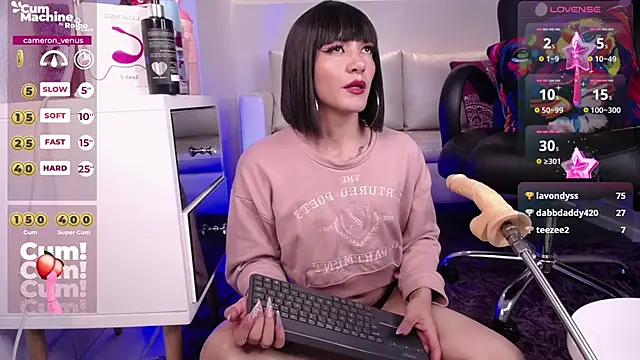 CameronVenus online show from 02.22.25