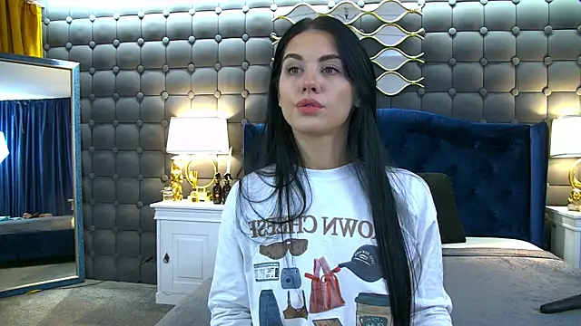 Snapshot of LeyaCass chatting on 10.22.25 LeyaCass online show from 10.22.25