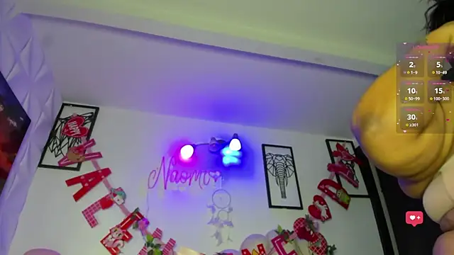 Snapshot of NaomiAsha chatting on 02.27.25 NaomiAsha online show from 02.27.25