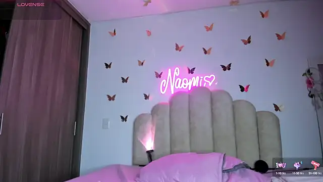 Snapshot of NaomiAsha chatting on 10.07.25 NaomiAsha online show from 10.07.25