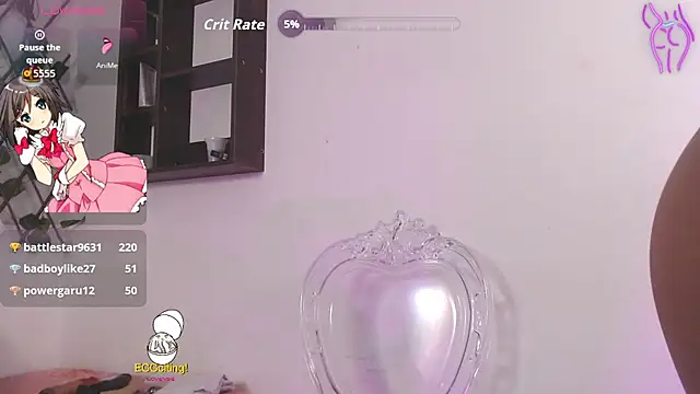 Snapshot of Giinger_gap chatting on 10.08.25 Giinger gap online show from 10.08.25