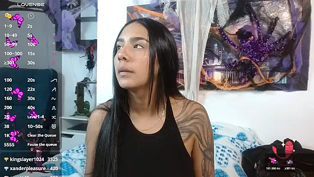 Snapshot of Shaarongp chatting on 10.25.25 Shaarongp online show from 10.25.25