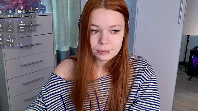 Snapshot of ValBae chatting on 03.15.26 ValBae online show from 03.15.26