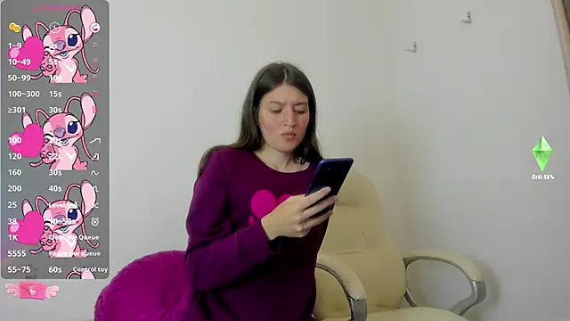 Snapshot of Tesa_cute chatting on 01.31.25 Tesa cute online show from 01.31.25