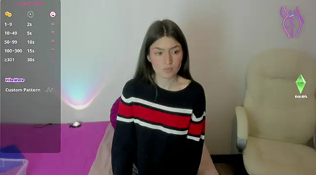 Snapshot of Tesa_cute chatting on 03.09.25 Tesa cute online show from 03.09.25