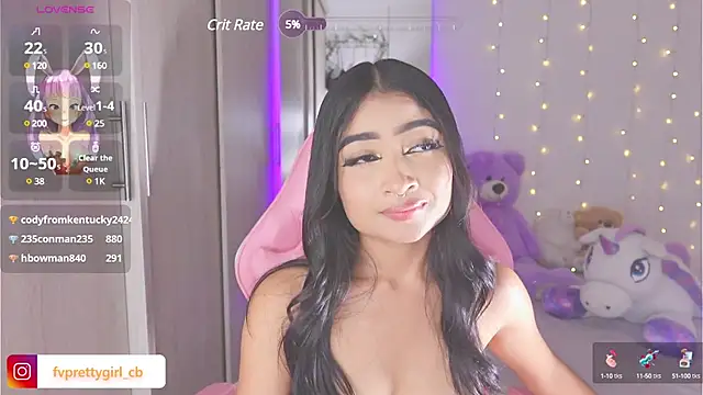 Snapshot of urfavprettygirl chatting on 03.10.25 urfavprettygirl online show from 03.10.25