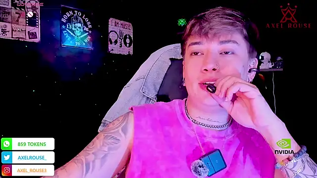 AxelRouse 1 online show from 09.18.25