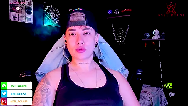 AxelRouse 1 online show from 09.23.25