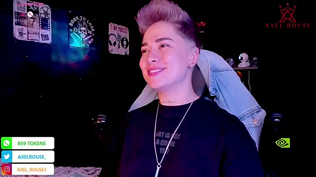 AxelRouse 1 online show from 09.24.25