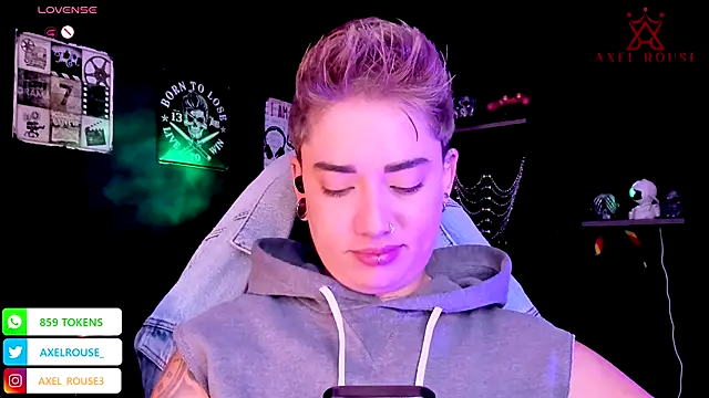 AxelRouse 1 online show from 10.04.25