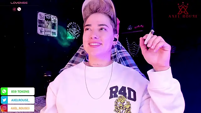 AxelRouse 1 online show from 10.09.25