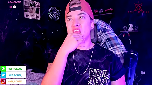 AxelRouse 1 online show from 10.14.25