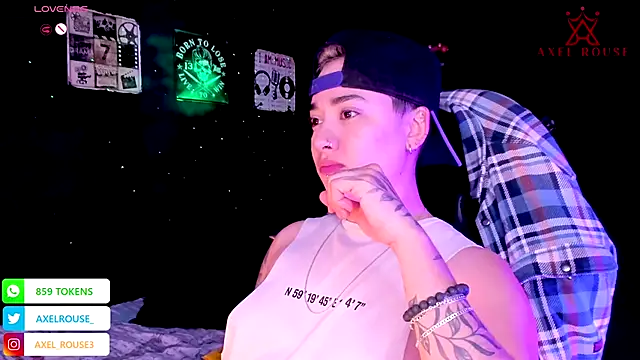 AxelRouse 1 online show from 10.14.25