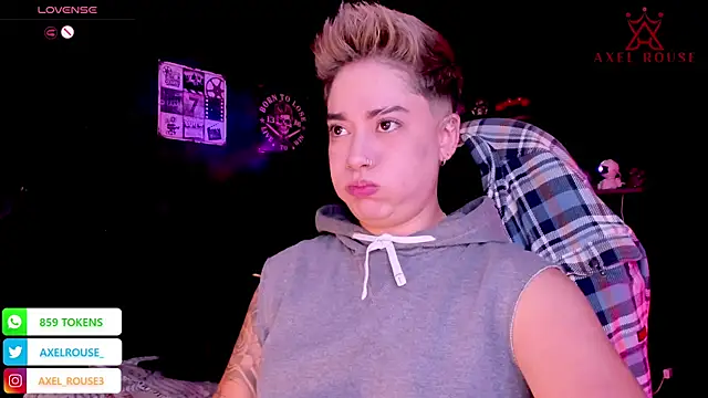 AxelRouse 1 online show from 10.18.25