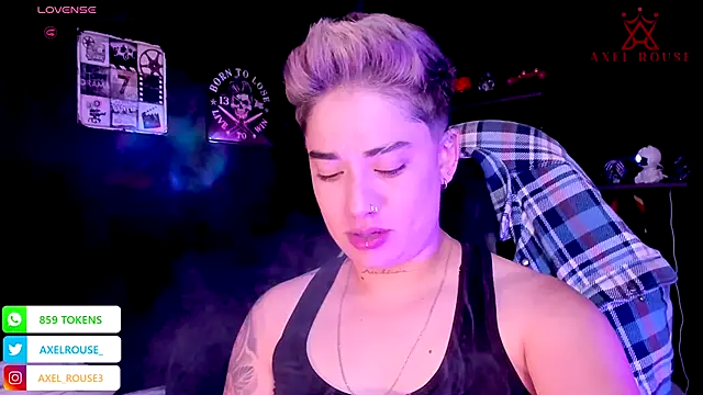AxelRouse 1 online show from 10.22.25