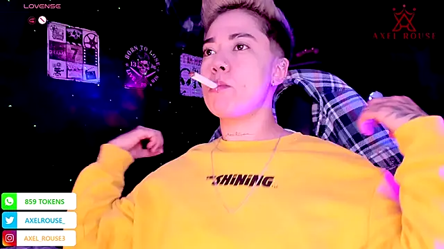 AxelRouse 1 online show from 10.23.25