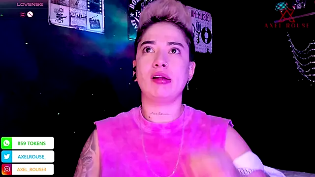 AxelRouse 1 online show from 10.28.25