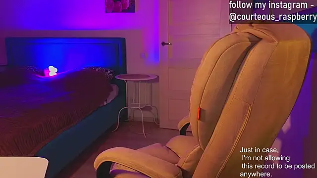 courteous raspberrry online show from 01.28.25