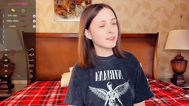 Snapshot of GemmaHanly chatting on 03.03.25 GemmaHanly online show from 03.03.25