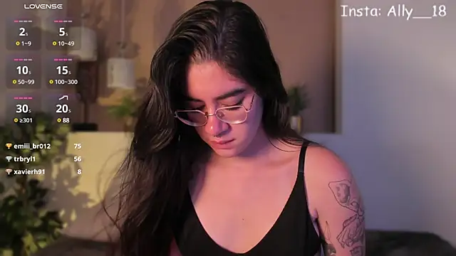 Ally addams online show from 01.17.25