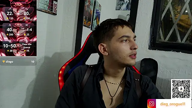 Snapshot of DiegoRogue_ chatting on 03.13.25 DiegoRogue  online show from 03.13.25