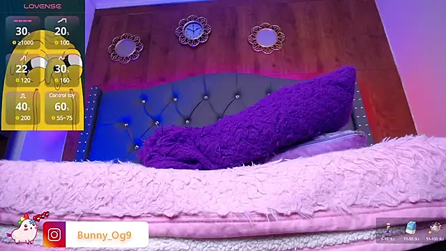 Snapshot of Bunny_O chatting on 02.11.25 Bunny O online show from 02.11.25