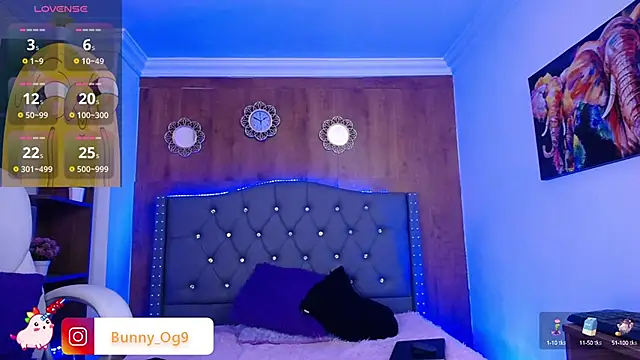 Snapshot of Bunny_O chatting on 03.04.25 Bunny O online show from 03.04.25