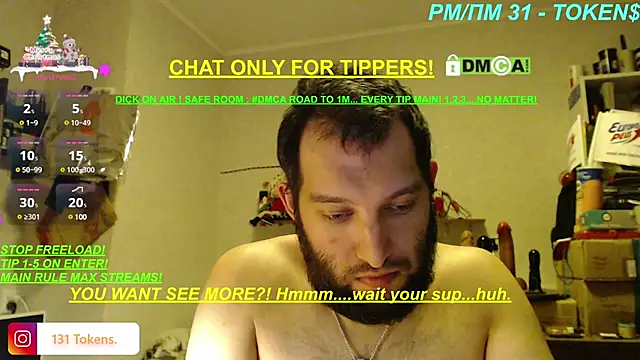 BISEXGOOD777 online show from 01.02.25